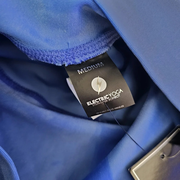 Electric Yoga Blue Slash Legging Size Women's Medium NEW with Tag - Picture 13 of 15